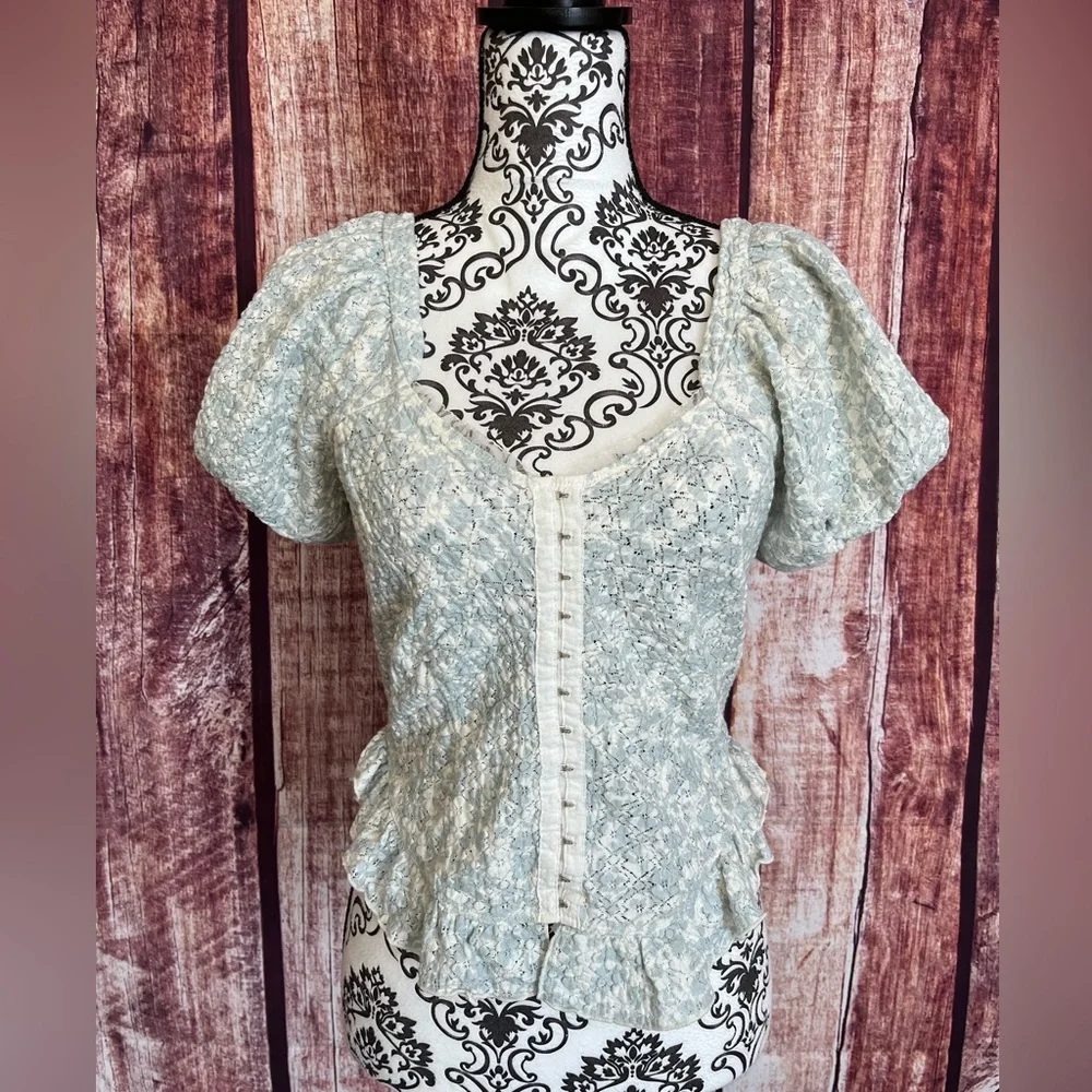 Free People | Lace Crop Top - Picture 4 of 9